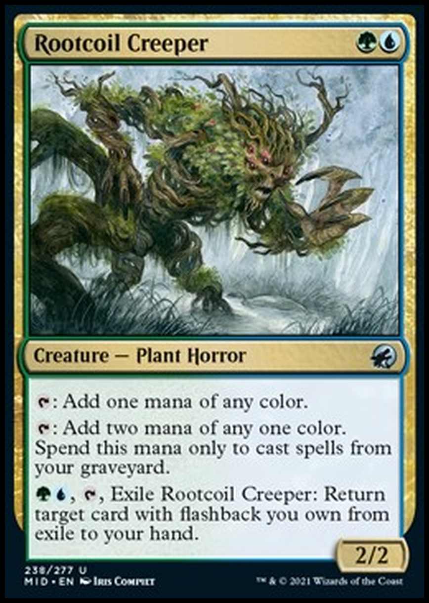 Rootcoil Creeper - Rampicante di Viteradice - [MID] [NM] [Foil]