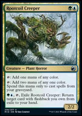 Rootcoil Creeper - Rampicante di Viteradice - [MID] [NM] [Foil]