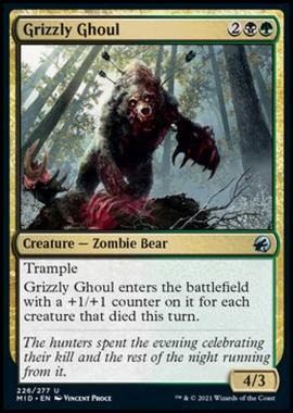 Grizzly Ghoul - Ghoul Grizzly - [MID] [NM] [Foil]
