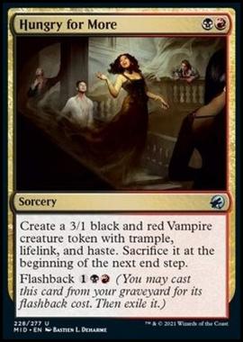 Hungry for More - Appetito Implacabile - [MID] [NM] [Foil]