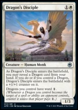 Dragon's Disciple - Discepolo del Drago - [AFR] [NM] [Foil]
