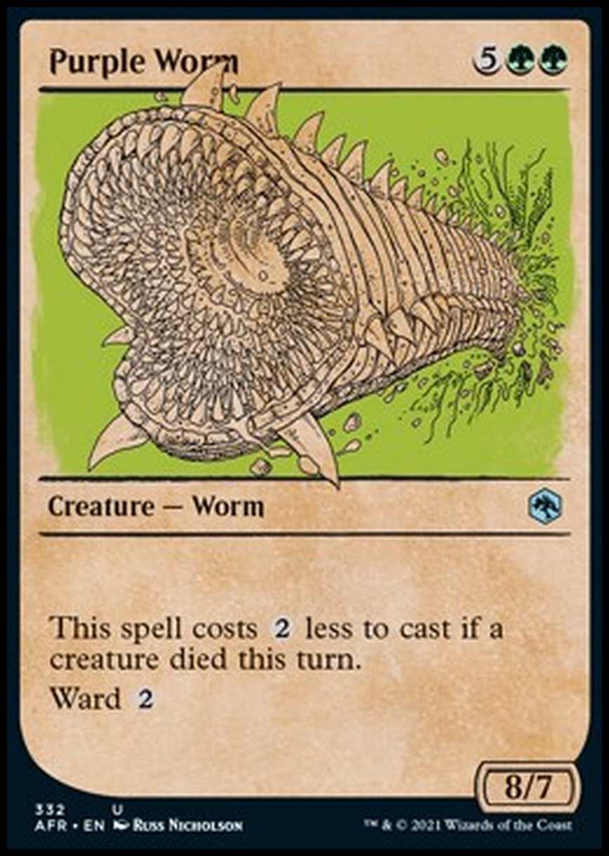 Purple Worm - Verme Purpureo - [XAFR] [NM]