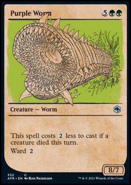 Purple Worm - Verme Purpureo - [XAFR] [NM]