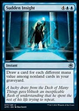 Sudden Insight - Rivelazione Improvvisa - [AFR] [NM] [Foil]