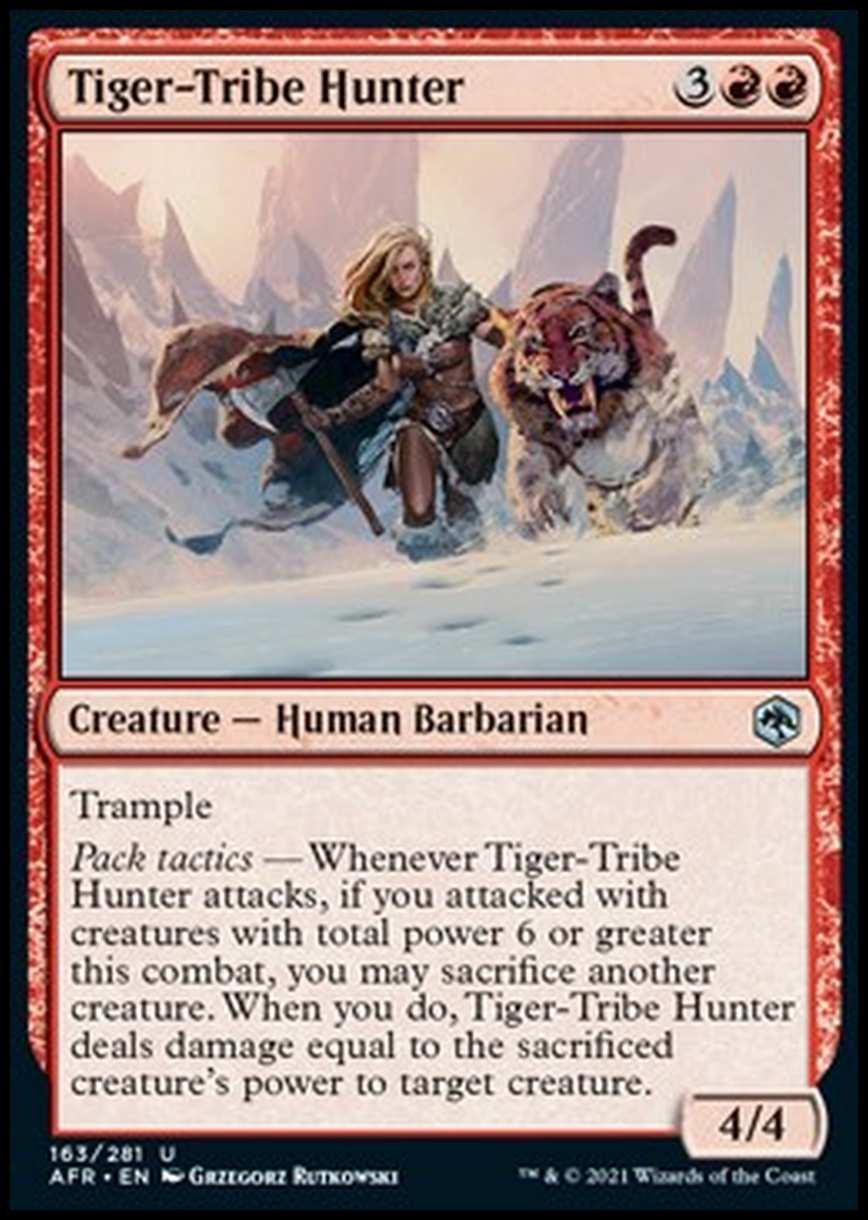 Tiger-Tribe Hunter - Cacciatrice della Trib della Tigre - [AFR] [NM] [Foil]