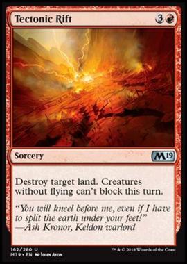 Tectonic Rift - Fossa Tettonica - [M19] [NM] [Foil]