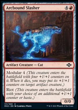 Arcbound Slasher - Arcbound Slasher - [MH2] [NM] [Foil]