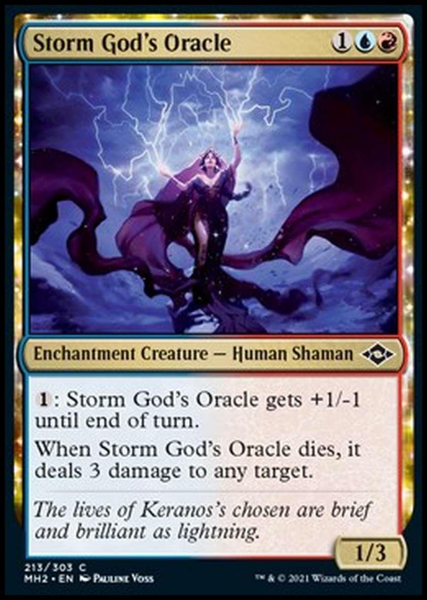 Storm God's Oracle - Storm God's Oracle - [MH2] [NM] [Foil]