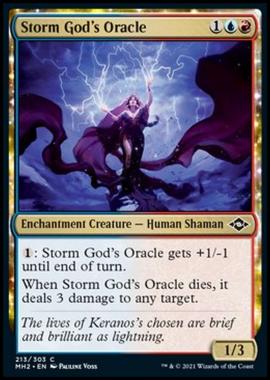 Storm God's Oracle - Storm God's Oracle - [MH2] [NM] [Foil]