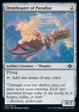 Ornithopter of Paradise - Ornithopter of Paradise - [MH2] [NM] [Foil]