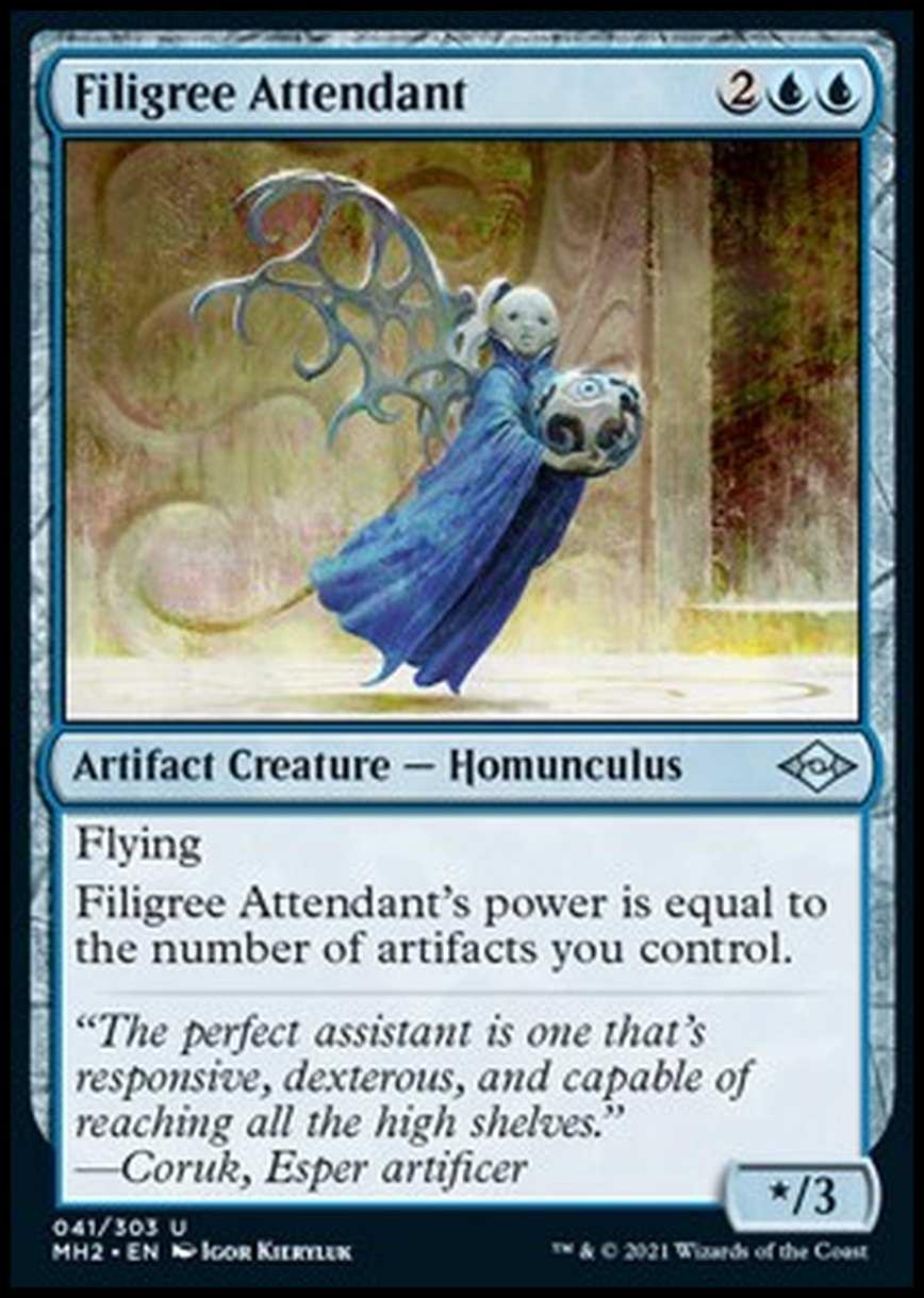 Filigree Attendant - Filigree Attendant - [MH2] [NM] [Foil]