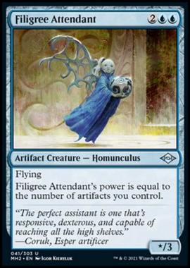 Filigree Attendant - Filigree Attendant - [MH2] [NM] [Foil]