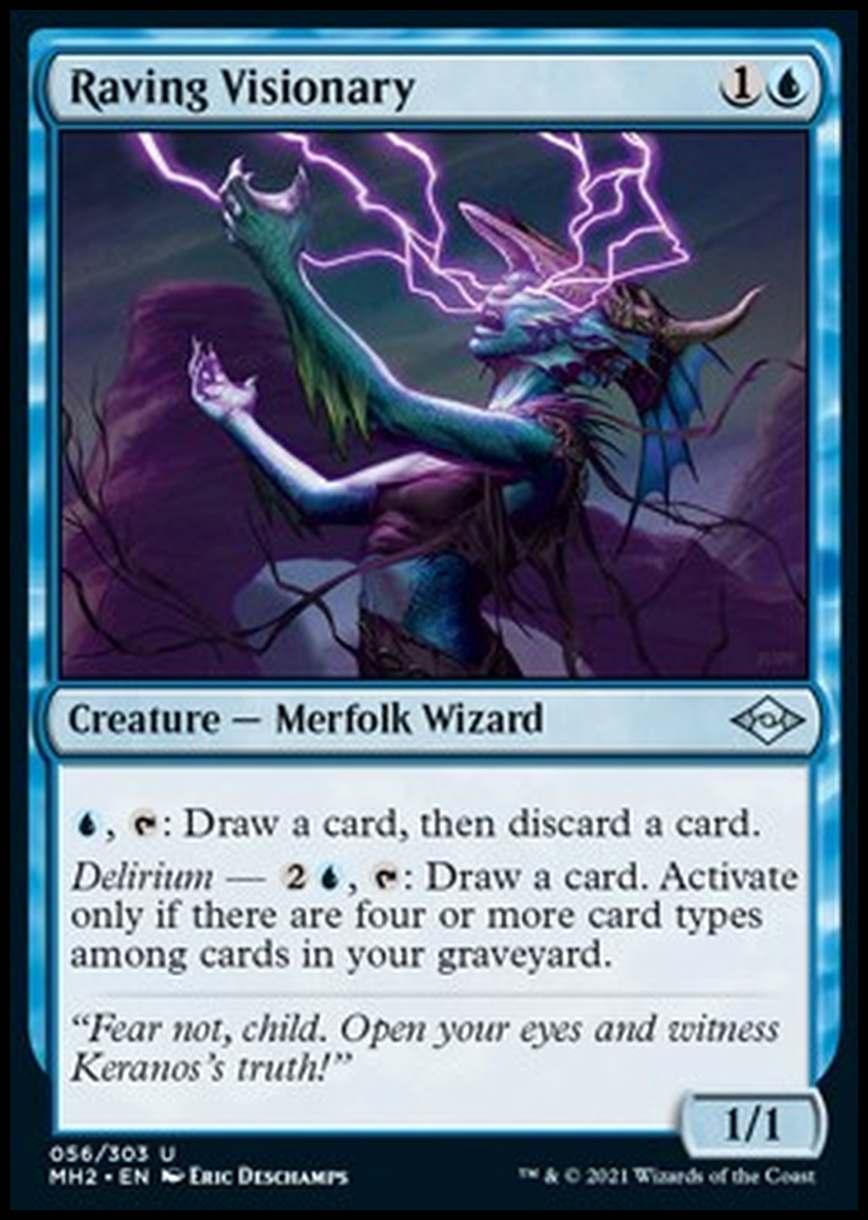 Raving Visionary - Raving Visionary - [MH2] [NM] [Foil]