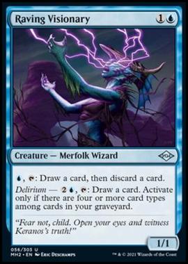 Raving Visionary - Raving Visionary - [MH2] [NM] [Foil]