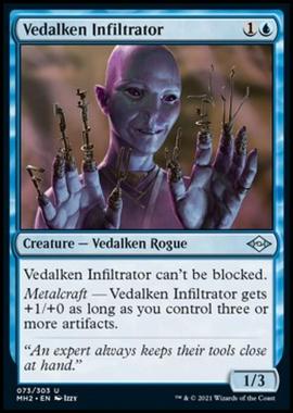 Vedalken Infiltrator - Vedalken Infiltrator - [MH2] [NM] [Foil]