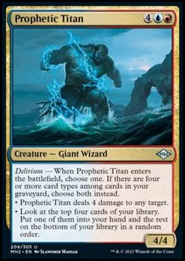 Prophetic Titan - Prophetic Titan - [MH2] [NM] [Foil]