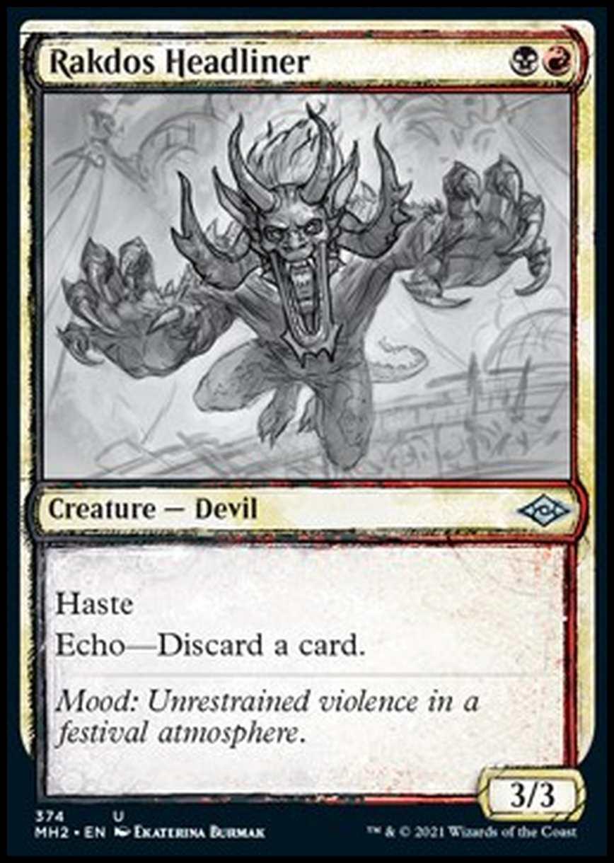 Rakdos Headliner - Rakdos Headliner - [XMH2] [NM]