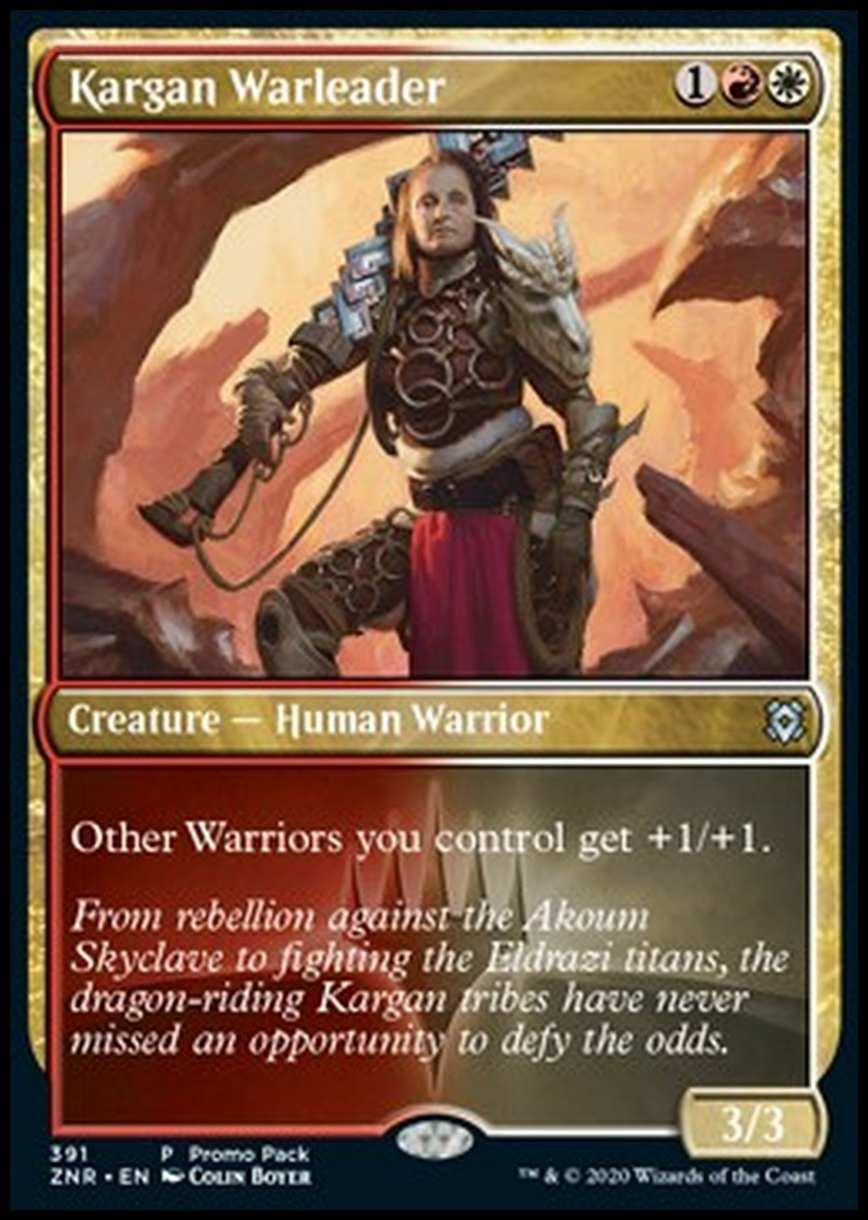 Kargan Warleader - Condottiera di Karga - [PZNR] [NM]