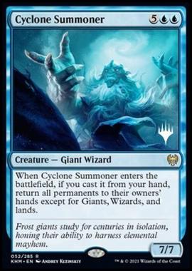 Cyclone Summoner (V.2) - Evocatore di Cicloni (V.2) - [PKHM] [NM]
