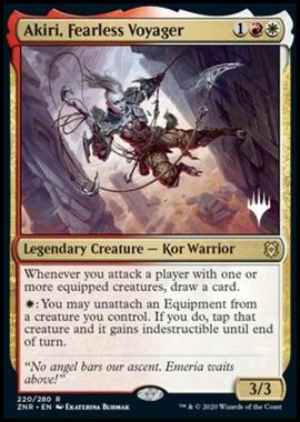 Akiri, Fearless Voyager (V.1) - Akiri, Viaggiatrice Impavida (V.1) - [PZNR] [NM]