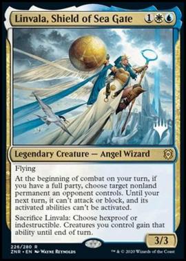 Linvala, Shield of Sea Gate (V.1) - Linvala, Scudo di Portale Marino (V.1) - [PZNR] [NM]