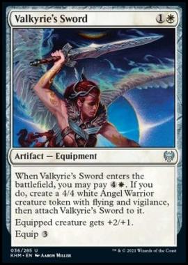 Valkyrie's Sword - Valkyrie's Sword - [KHM] [NM] [Foil]