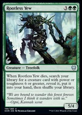 Rootless Yew - Rootless Yew - [KHM] [NM] [Foil]