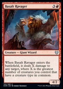 Basalt Ravager - Basalt Ravager - [KHM] [NM] [Foil]