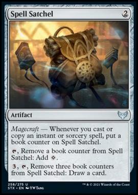 Spell Satchel - Spell Satchel - [STX] [NM] [Foil]