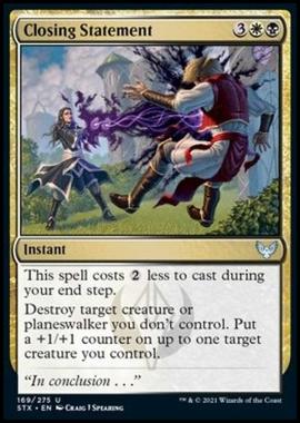 Closing Statement - Closing Statement - [STX] [NM] [Foil]