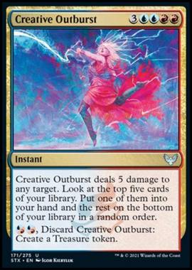 Creative Outburst - Creative Outburst - [STX] [NM] [Foil]