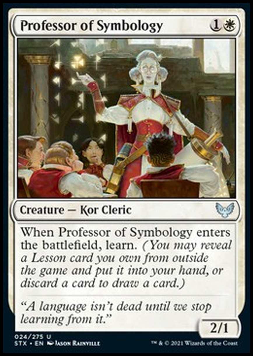 Professor of Symbology - Professor of Symbology - [STX] [NM] [Foil]
