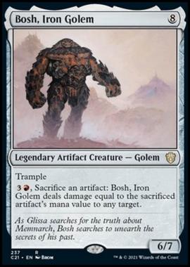 Bosh, Iron Golem - Bosh, Iron Golem - [C21] [NM]