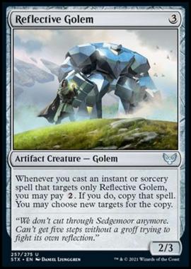 Reflective Golem - Golem Riflettente - [STX] [NM] [Foil]