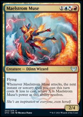Maelstrom Muse - Musa del Maelstrom - [STX] [NM] [Foil]