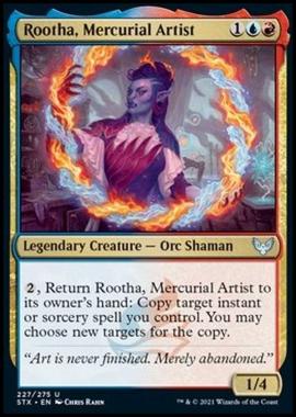 Rootha, Mercurial Artist - Rootha, Artista Volubile - [STX] [NM] [Foil]