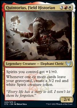 Quintorius, Field Historian - Quintorius, Storico da Campo - [STX] [NM] [Foil]