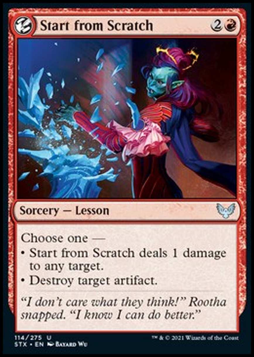 Start from Scratch - Ripartire da Zero - [STX] [NM] [Foil]