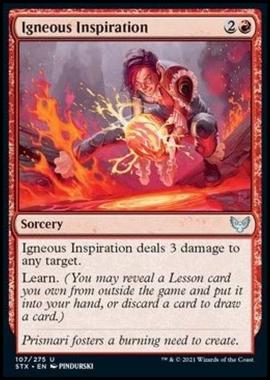 Igneous Inspiration - Ispirazione Ignea - [STX] [NM] [Foil]