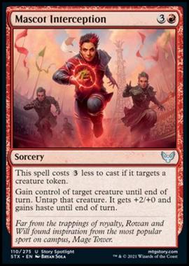 Mascot Interception - Intercetto della Mascotte - [STX] [NM] [Foil]