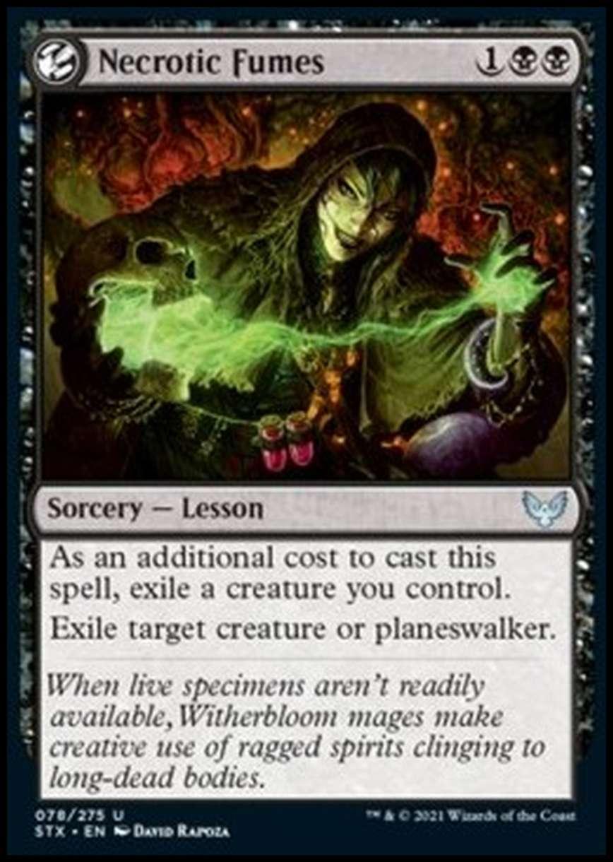 Necrotic Fumes - Fumi Necrotici - [STX] [NM] [Foil]