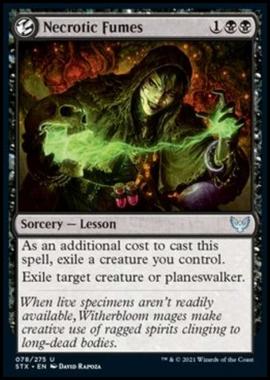 Necrotic Fumes - Fumi Necrotici - [STX] [NM] [Foil]