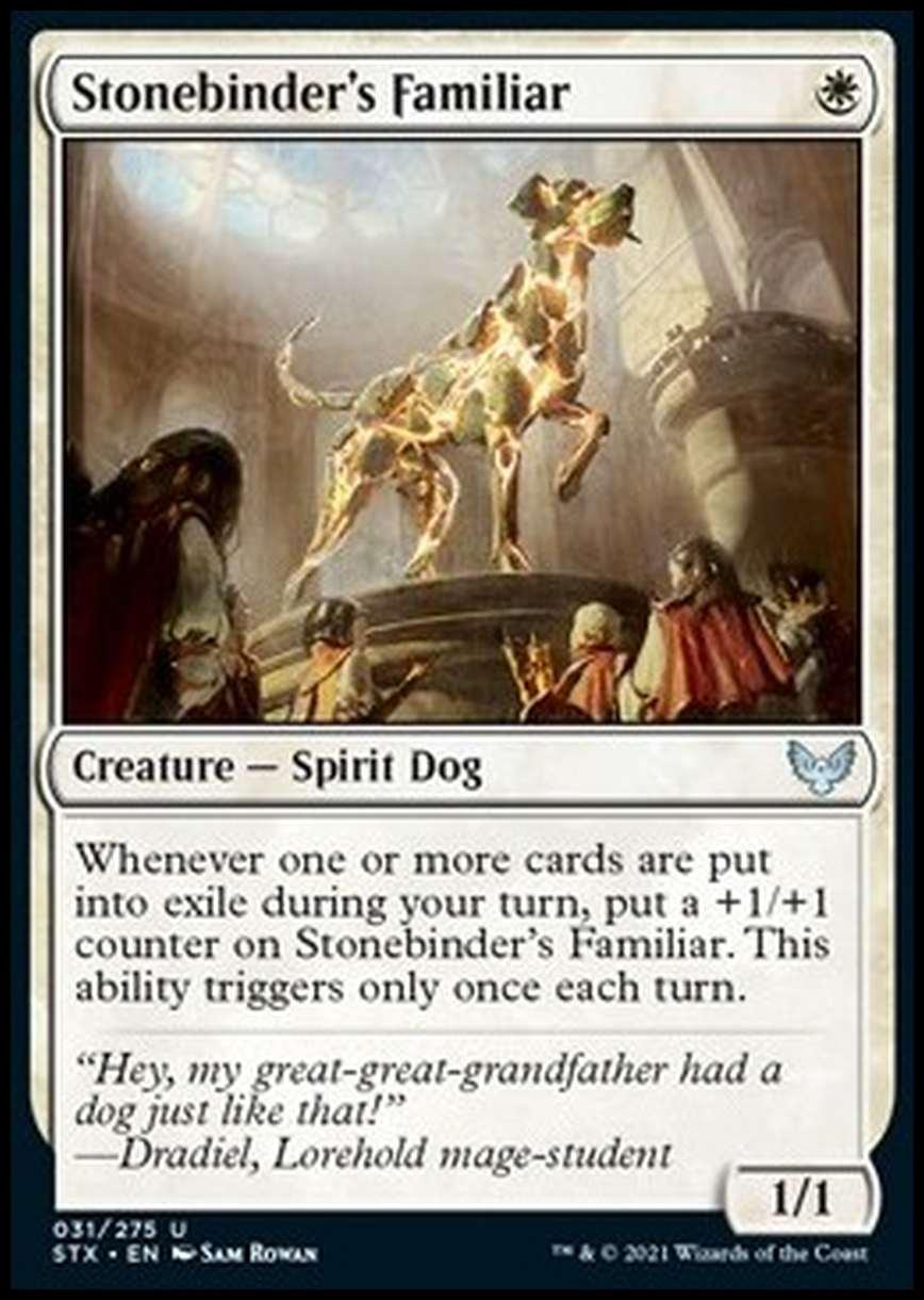 Stonebinder's Familiar - Famiglio del Vincolapietra - [STX] [NM] [Foil]
