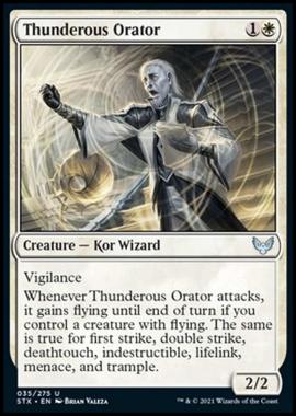 Thunderous Orator - Oratore Tonante - [STX] [NM] [Foil]