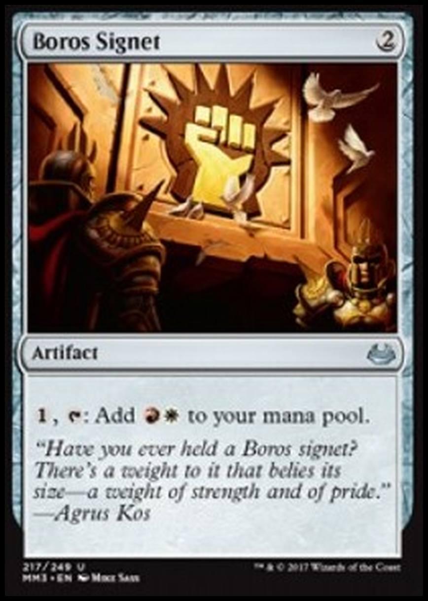 Boros Signet - Boros Signet - [MM3] [NM]