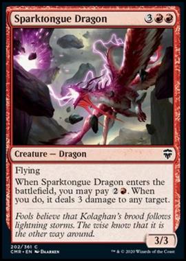 Sparktongue Dragon - Sparktongue Dragon - [CMR] [NM] [Foil]