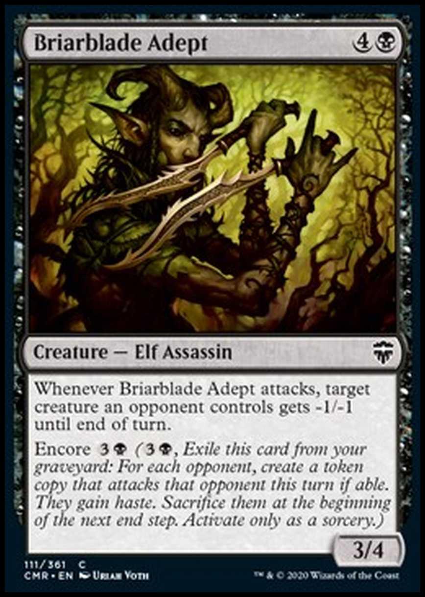 Briarblade Adept - Briarblade Adept - [CMR] [NM] [Foil]