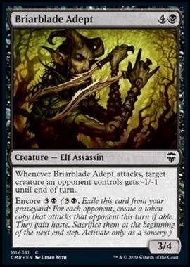 Briarblade Adept - Briarblade Adept - [CMR] [NM] [Foil]