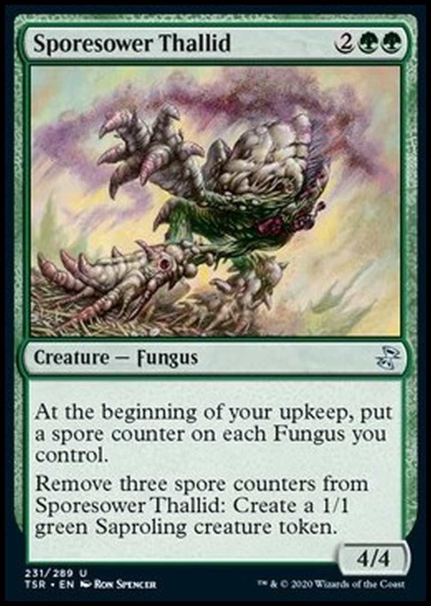 Sporesower Thallid - Sporesower Thallid - [TSR] [NM] [Foil]