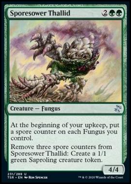 Sporesower Thallid - Sporesower Thallid - [TSR] [NM] [Foil]
